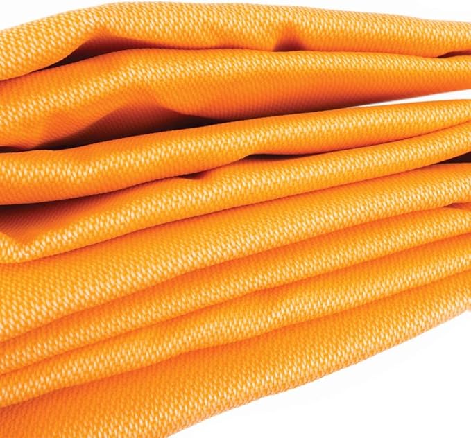 Parcil Safety SB-500 Large Silicone Coated Emergency Fire Blanket (60 in. x 60 in.) Emergency Kit Fire Extinguisher for Home & Kitchen, Woven Fiberglass Household Essentials, Chemical Free, No Mess