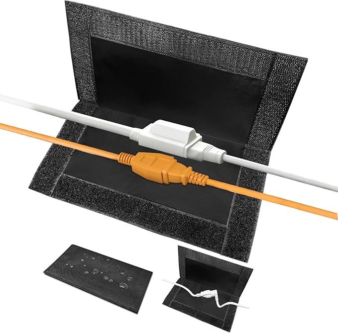 ClawsCover 3-Pack Outdoor Extension Cord Safety Cover – 11.2×6 in