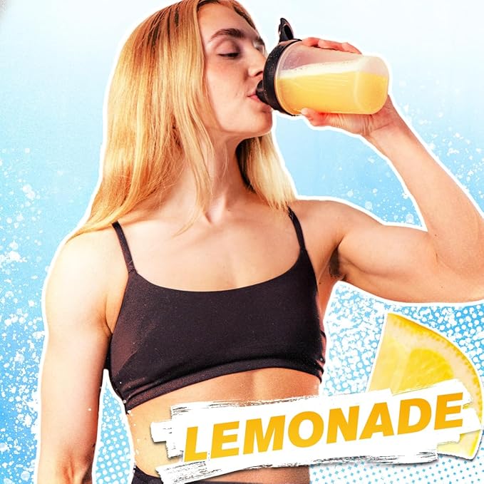 Jacked Factory HYDRASURGE Electrolyte Powder - Hydration Supplement w/Key Minerals, Himalayan Sea Salt, Coconut Water - Keto Friendly, Naturally Sweetened - 60 Servings, Refreshing Lemonade