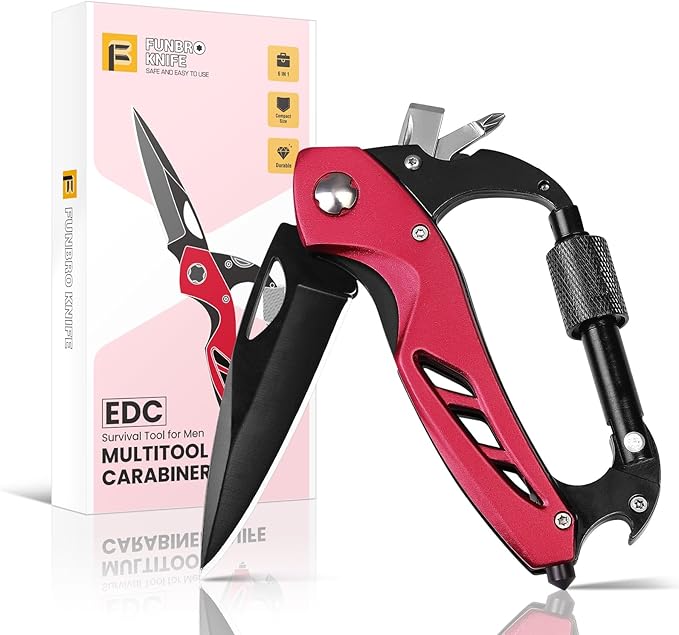 FUNBRO Multitool knife (Red)