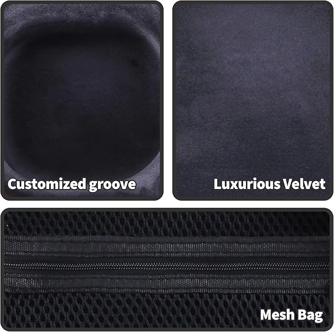 Storage Case Compatible with Walker's Razor Slim Shooting Hearing Protection Electronic Earmuffs