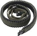 VVAAGG Two-Point Paracord Rifle Sling with Swivels, Non-Slip Gun Sling with Adjustable Length Strap