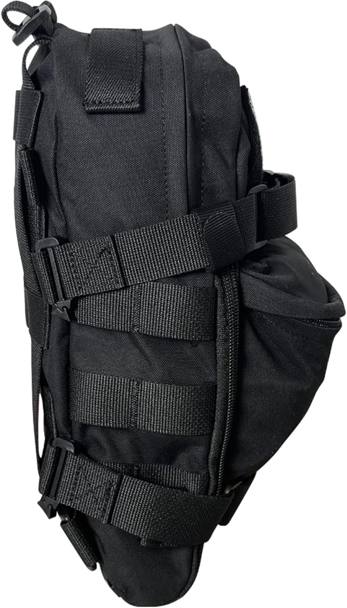 Tactical Hydration Backpack for 2L Hydration Bladder, Lightweight Hydration Backpack MOLLE Water Carrier for 2L Hydration Bladder Reservoir Pack for Hiking Biking Running Climbing
