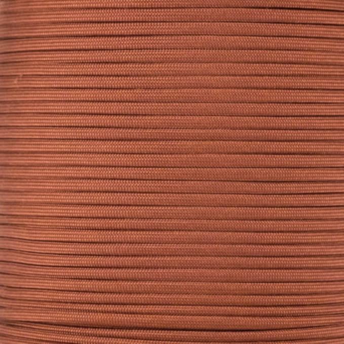 Paracord Planet Solid Color 550lb Paracord – 7 Strand Type III Nylon Cord for Indoor and Outdoor Tasks – Rust (10 ft)