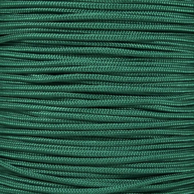 Paracord Planet | Type II Commercial Grade 425 Paracord – 425 LB Tensile Strength W/ 3mm Diameter (Kelly Green, 10 FT)