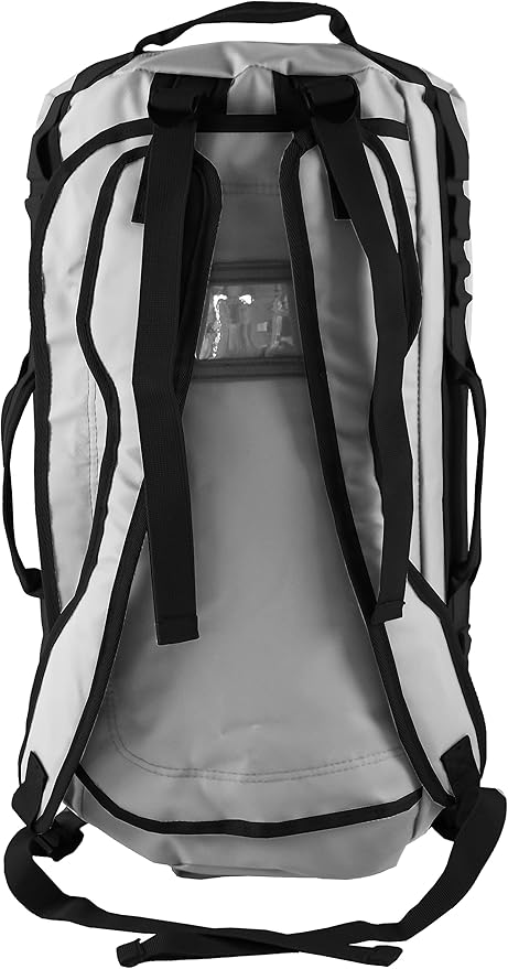 Element Equipment Trailhead Duffel Bag Shoulder Straps Waterproof Light Grey/Blue Large