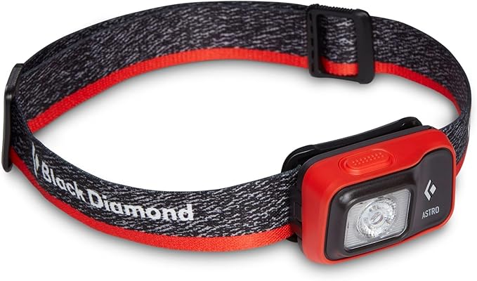 BLACK DIAMOND Astro 300 Headlamp | 300 Lumens Brightness | 3X AAA Battery Operated (Included) | Compact & Lightweight | Octane