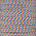Paracord Planet 95lb Paracord – 1 Strand Type I Parachute Cord for Outdoors and DIY – Hippie Tie Dye (10 ft)