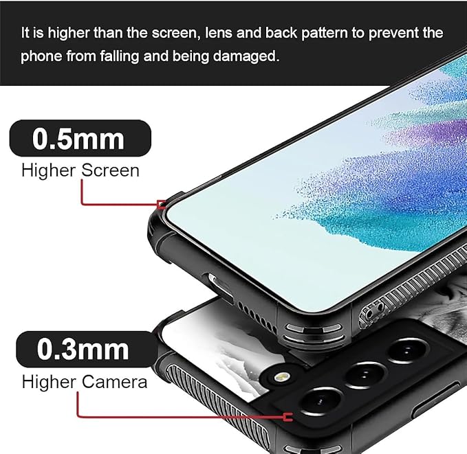 for Samsung Galaxy S21 Plus Case, Lion Cross Jesus Christ Dove Pattern Graphic Design Girl Boy Soft Silicone Hard Acrylic Shock Protection for Samsung Galaxy S21 Plus