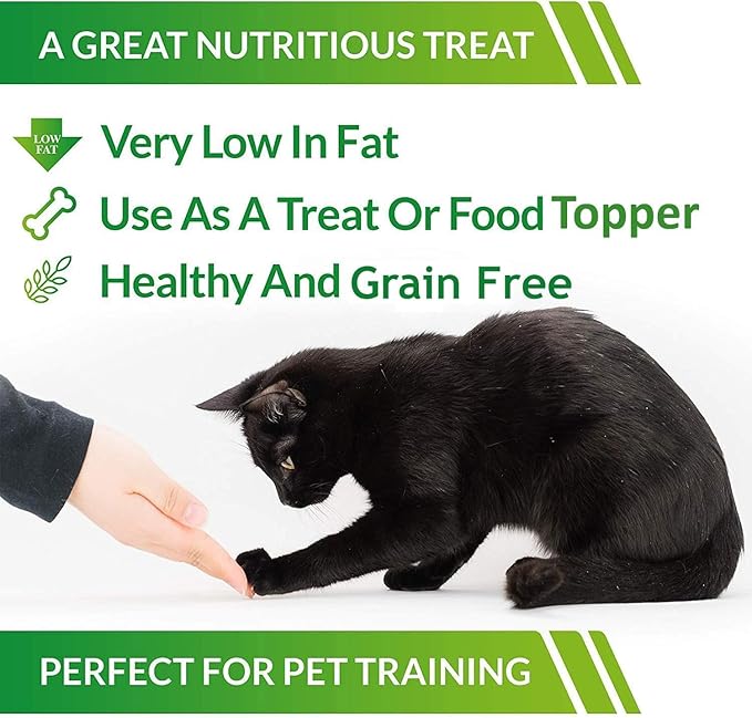 Life Essentials by Cat-Man-Doo | Chicken - 2 Pack of 5oz. Bags | Freeze Dried Chicken Cat & Dog Treats | Healthy, Single Ingredient, Training Treats, High Protein