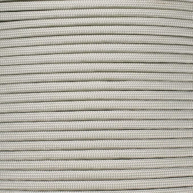 Paracord Planet 550lb Commercial Grade Paracord – 7 Strand Type III Nylon Parachute Cord Hanks for Hiking, Camping, and Fishing – 30+ Colors and Lengths of 50' and 100'