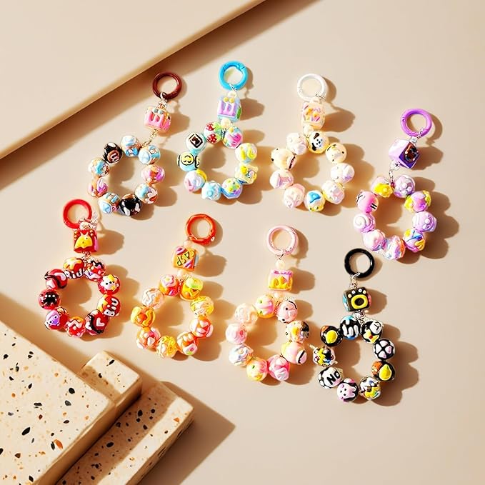 Carabiner Clip 48Pcs Blue Metal Key Ring Clip Circle Keychain Rings Bulk Spring O Ring Round Cute Carabiner Spring Snap Hook Key Chain Clips for DIY Keychain Bag Charm Handbag Purse Dog