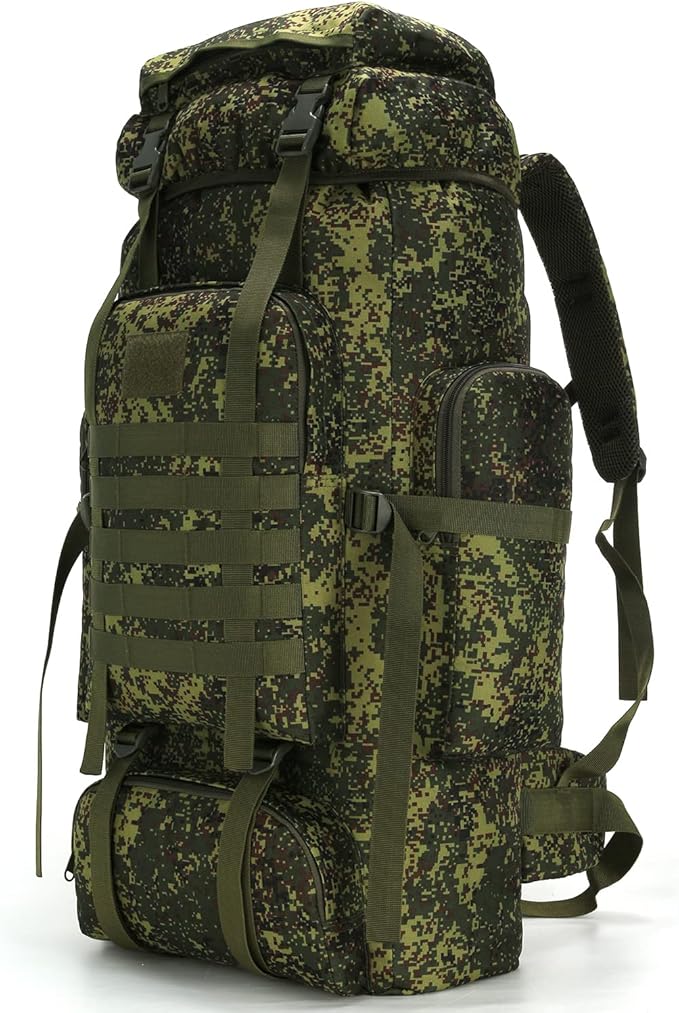 Hiking Backpack for Men 70L/100L Camping Backpack Military Rucksack Molle 3 Days Assault Pack for Climbing | Camping Backpack, 3 Days Assault Pack, for Climbing