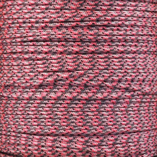 Paracord Planet 95lb Paracord – 1 Strand Type I Parachute Cord for Outdoors and DIY – Neon Pink Camo (25 ft)
