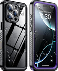 2025 New Designed for iPhone 16 Pro Case Waterproof, [Built-in Screen Protector & Glass Camera Protector][Full Body Shockproof][IP68 Underwater][Dustproof][Dropproof] Phone Case for iPhone 16 Pro 6.3"