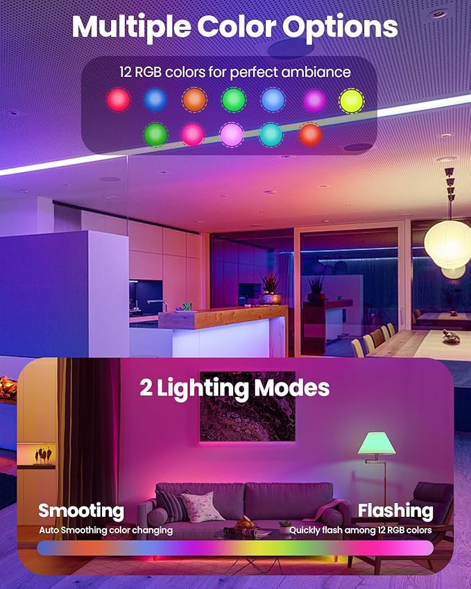 KINDEEP Rechargeable Light Bulbs with Remote, E26 Battery Operated LED Bulb: 2000mAh Dimmable Wireless Backup Light Bulb with 15 Colors & 3 Timer for Non-Hardwired Lamps Wall Sconce, 2 Pack