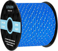 Reflective Paracord 240lb - Diameter 2mm Micro Utility Cord -3 Strand Parachute Spool Cord - 100ft 200ft,Paracord for Camping,Hiking,Fishing,Outdoor and DIY