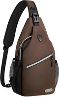 MOSISO Sling Backpack, Multipurpose Crossbody Shoulder Bag Travel Hiking Daypack