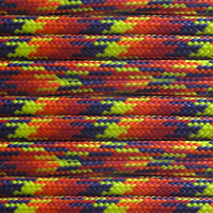 Paracord Planet Nylon 550lb Type III 7 Strand Paracord - Made in The U.S.A - Strong and Durable