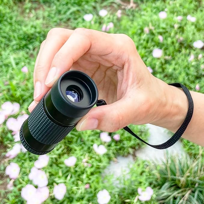 Close-up Monocular Designed for Low Vision Users who are Visually Impaired. Mini-Sized Magnifying Monoculars for Short Distance Viewing (6x16mm-Clean Barrel)