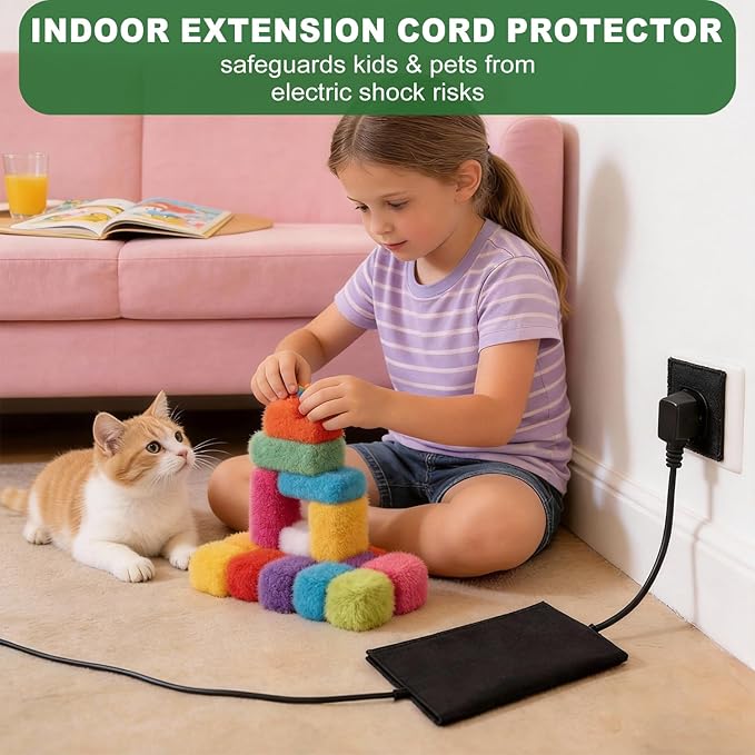 ClawsCover 3-Pack Outdoor Extension Cord Safety Cover – 11.2×6 in