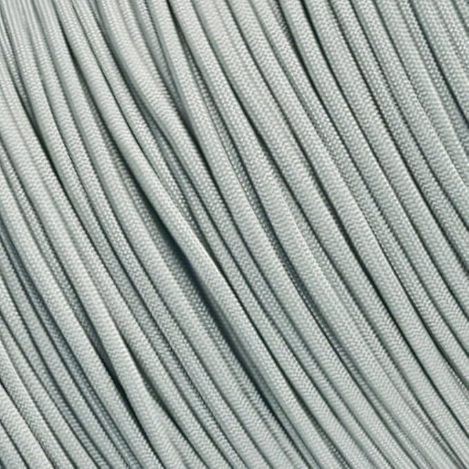 Paracord Planet | Type II Commercial Grade 425 Paracord – 425 LB Tensile Strength W/ 3mm Diameter (Silver Gray, 10 FT)