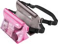 HEETA 2/3/4 Pack Waterproof Pouch with Waist Strap, Screen Touchable Dry Bag with Adjustable Belt for Phone Valuables for Kayaking, Swimming, Snorkeling, Boating, Fishing, Surfing & Beach