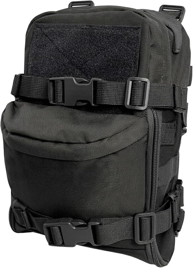 Tactical Hydration Backpack for 2L Hydration Bladder, Lightweight Hydration Backpack MOLLE Water Carrier for 2L Hydration Bladder Reservoir Pack for Hiking Biking Running Climbing