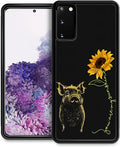 for Samsung Galaxy S20 Case, Pig Sunflower Yellow Sunshine Pattern Graphic Design Girl Boy Soft Silicone Hard Acrylic Shock Protection for Samsung Galaxy S20