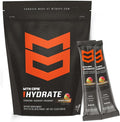MTN OPS Hydrate Low Sugar Electrolyte Powder Drink Mix with 1g D-Ribose Sugar, 1000mg Electrolytes, On-The-Go Packs, 20 Stick Packs, Rainbow Sherbet