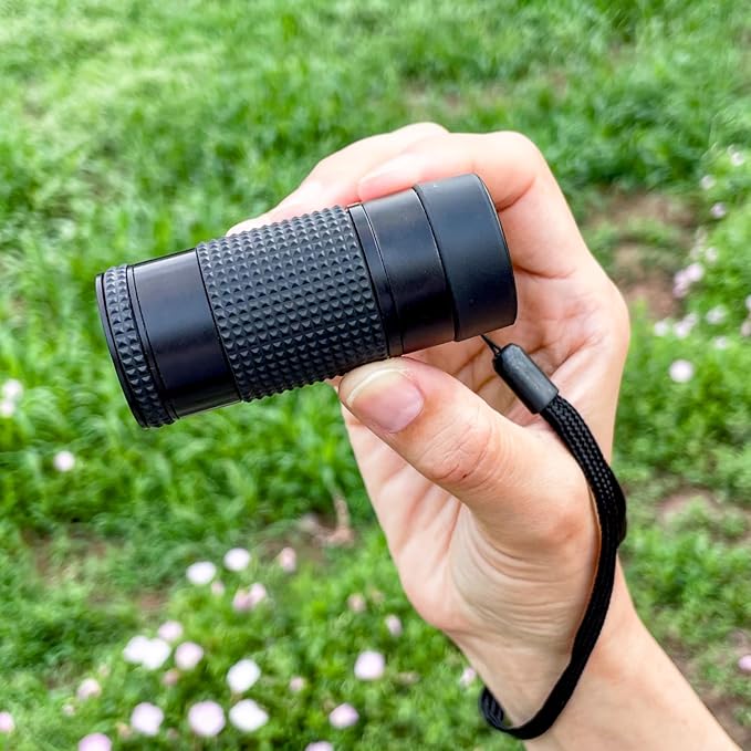 Close-up Monocular Designed for Low Vision Users who are Visually Impaired. Mini-Sized Magnifying Monoculars for Short Distance Viewing (6x16mm-Clean Barrel)