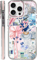 Case for iPhone 14 Pro Max,[Compatible with MagSafe],Pink Bow Girly Coquette Collage Phone Case Design，for Women Girls Magnetic Clear Cover - Slim, Sleek, & Shockproof Protection