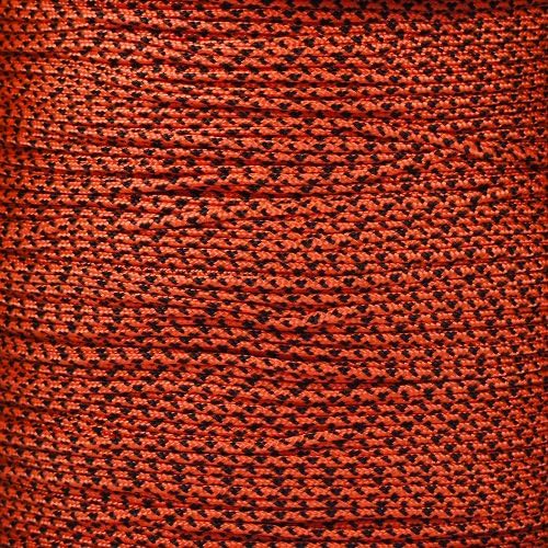 Paracord Planet 95lb Paracord – 1 Strand Type I Parachute Cord for Outdoors and DIY – Neon Orange Camo (10 ft)