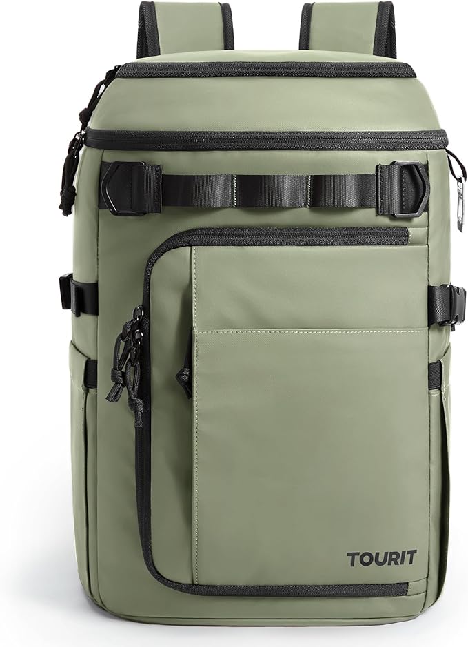 TOURIT Cooler Backpack Lightweight Insulated Backpack Cooler Leak-Proof for Men and Women, Sports Fan Coolers