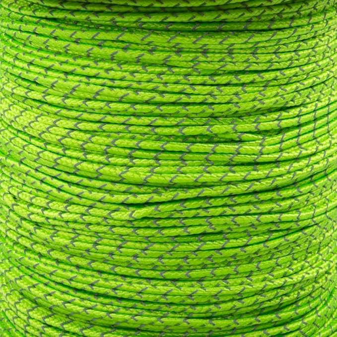 Paracord Planet Camping Cord – Lightweight Reflective Paracord for Tent Lines, Hanging Clothes, Tarps, Supplies, & More!