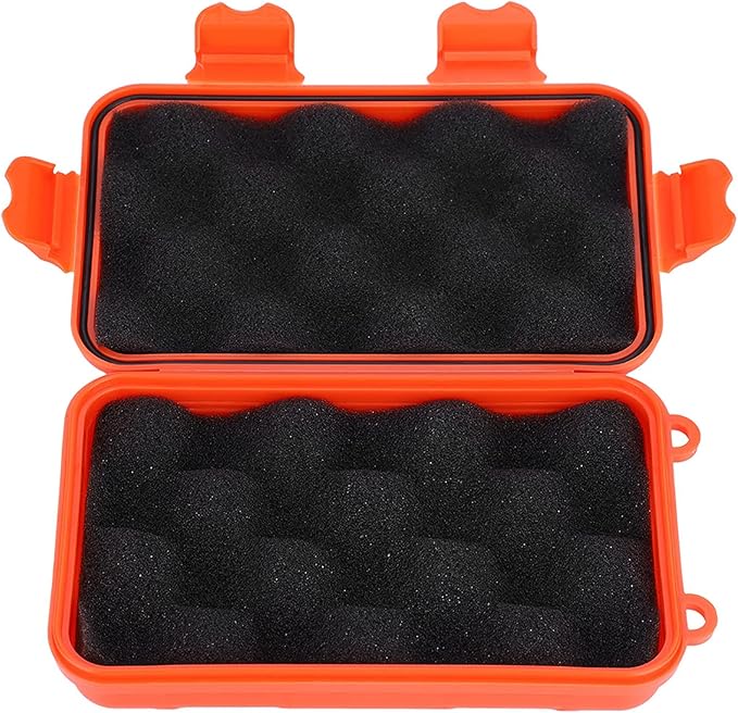 Broadhead Case, Broadhead Box, Plastic Waterproof and Shockproof Box for Outdoor Surviva Camping Fishing Foam Sealed Storage Box (Large Size)