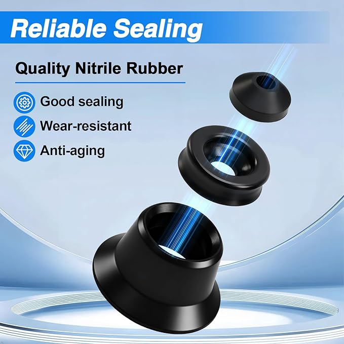 Outside Wall Faucet Repair Kit Compatible with Woodford Model 17, Sillcock Metal Wheel Handle Repair Kit Replace# RK-17MH