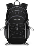 RealCool Hiking Backpack for Men Women,30L Lightweight Waterproof Travel Camping Backpack Hiking Daypack for Cycling Running,Black