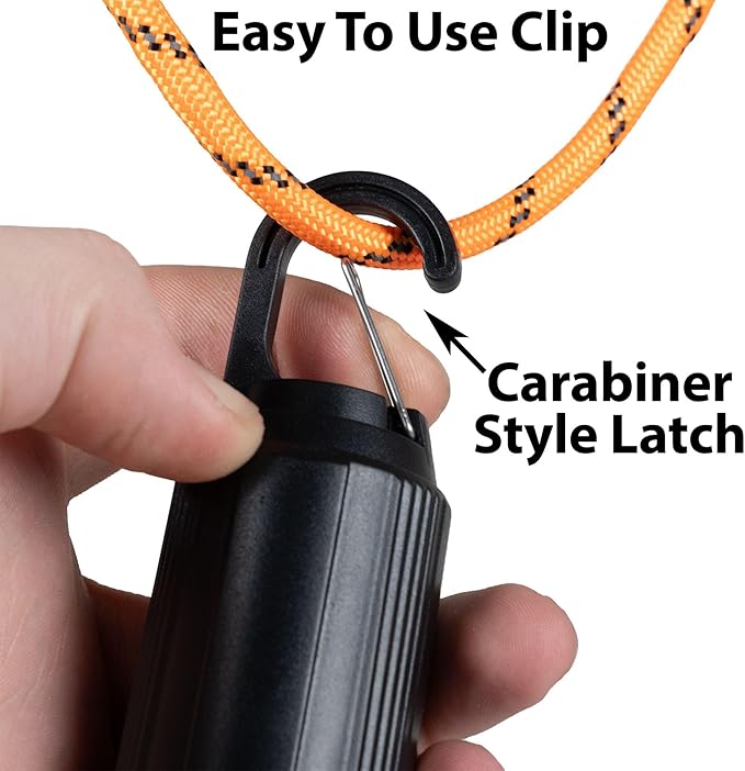 4-Pack Rechargeable Camp Light, Warm White LED Teardrop Bulb, Battery Powered with USB-C, Shatterproof Globe on Carabiner, 3 Brightness Levels