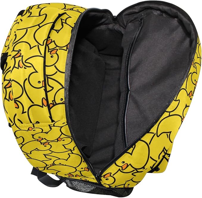 Wamika Yellow Ducks Backpack Farm Cartoon Animals School Backpacks Preschool Book Bag