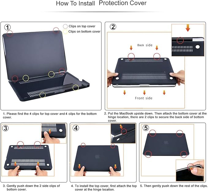 Case Cover for MacBook Pro 14 inch 2025-2021 Release M4 M3 M2 M1 Pro/Max (Model A2442 A2779 A2918 A2992 A3112 A3185 A3401),14.2" Hard Case & Soft Keyboard Cover,Cute Panda