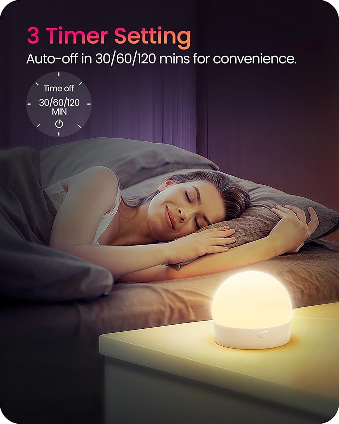 Rechargeable Light Bulbs with Remote Control, Battery Operated Light Bulbs, 3 Timer 15 Colors Selectable, Dimmable Wireless RGB LED Bulb for Wall Sconce, Non-Hardwired, 2 Pack, R01YBP206