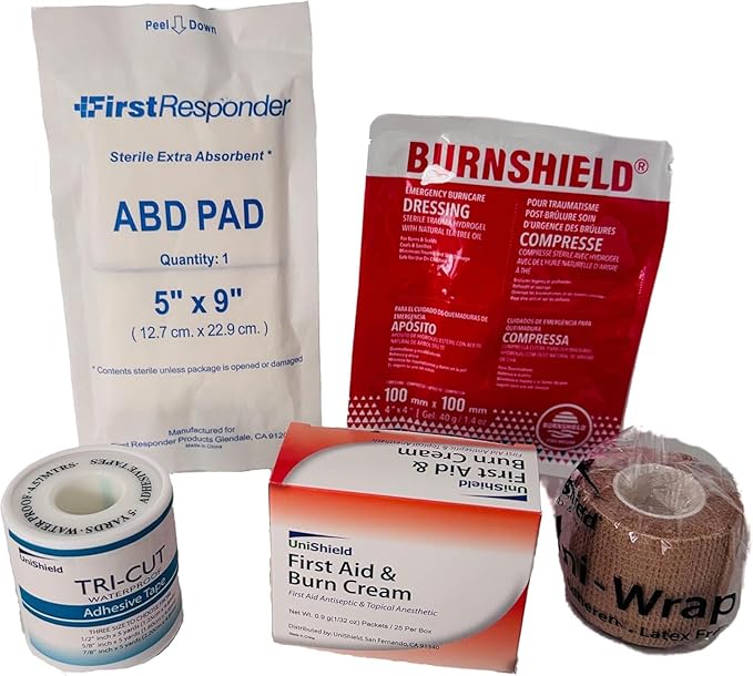 Restaurant Metal First Aid Cabinet, Wall Mountable (Class B Without Tablets - 4SBB, Refills | Without Cabinet)
