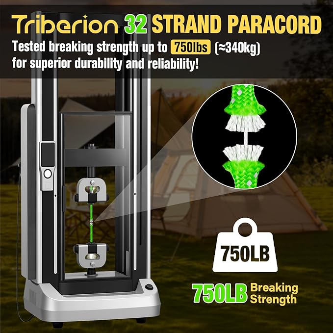 Reflective Paracord Rope 750 lb - 100ft 5/32" Parachute Cord 4MM 12-Strand para Cord - Heavy Duty Spool String for Survival,Camping Gear, Survival Bracelet, Clothesline - Neon Green
