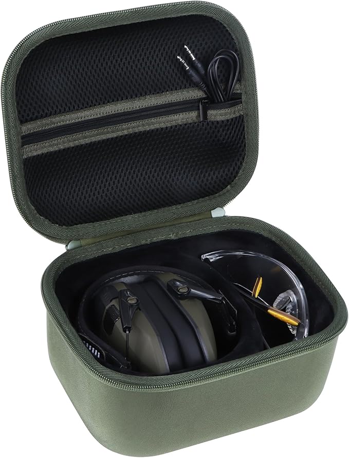 Storage Case Compatible with Walker's Razor Slim Shooting Hearing Protection Electronic Earmuffs