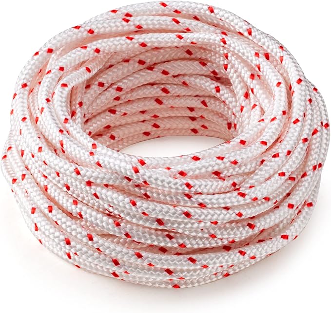 RayTour Replacement Recoil Starter Rope Pull Cord for Husqvarna STIHL Craftsman Chainsaw Lawn Mower Trimmer