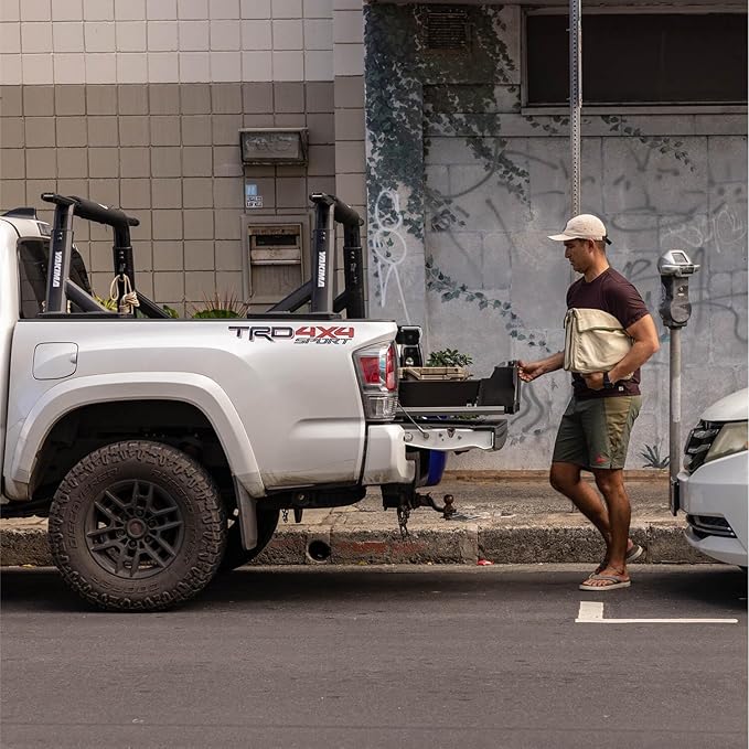 DECKED Truck Bed Storage System with System Accessories | Compatible with Toyota Tacoma (2005-2023) 6'2"