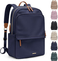 GOLF SUPAGS Women Laptop Backpack Casual Daypack for Work Travel College Backpack Purse Fits 14 Inch Notebook (Navy Blue)