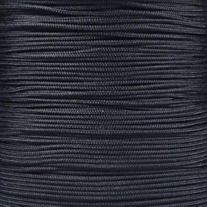 Paracord Planet 95lb Paracord – 1 Strand Type I Parachute Cord for Outdoors and DIY – Black (10 ft)