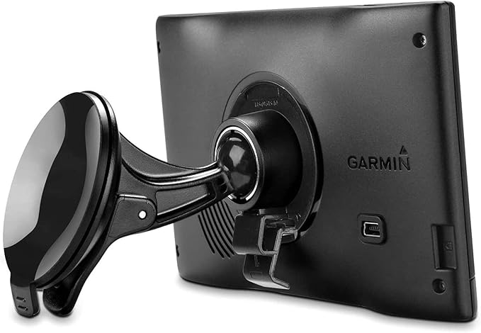 GPS Windshield Mount Holder for Garmin Nuvi Drive Drivesmart Series with 17mm Swivel Ball Mounting Pattern, Suction Cup Mount